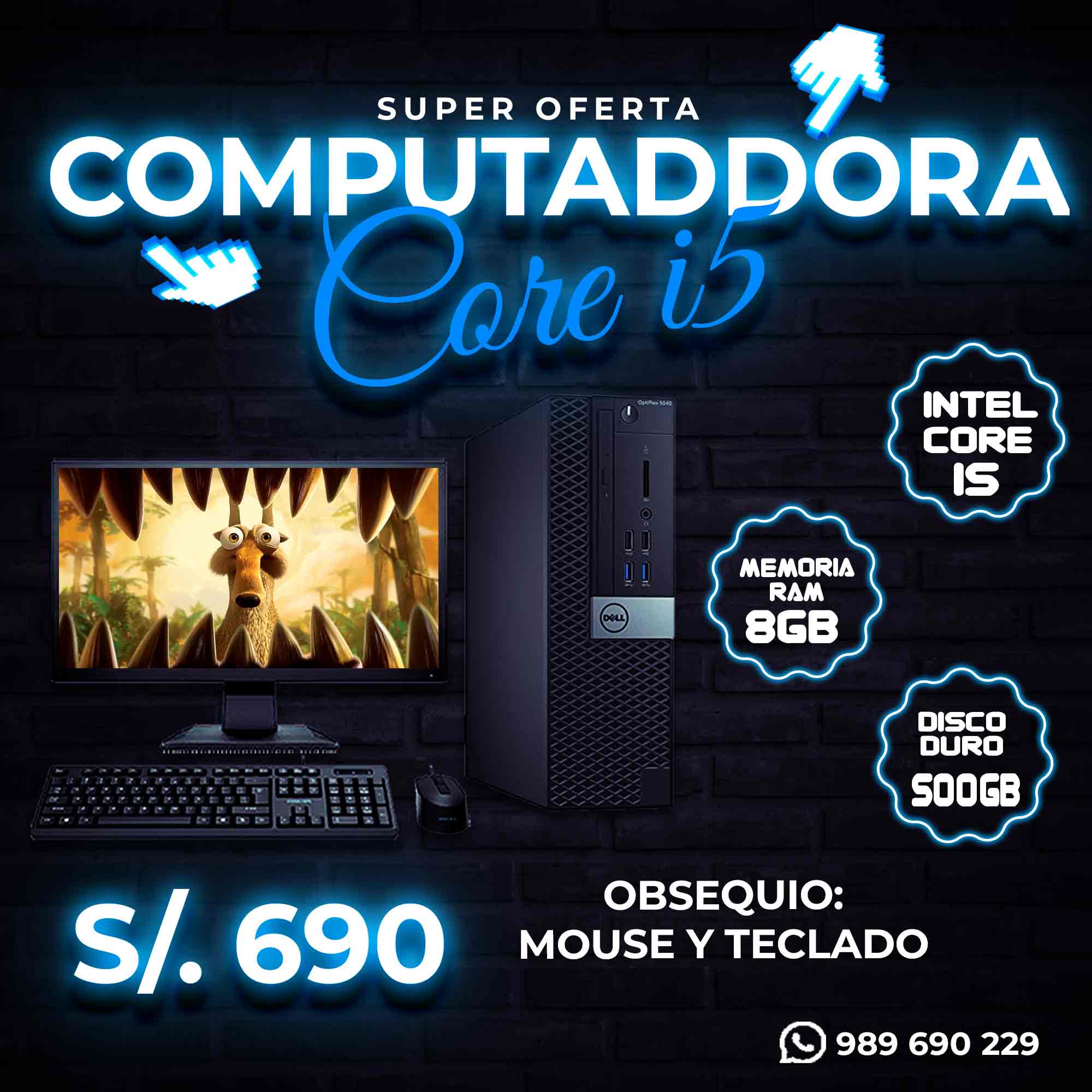 SUPER OFERTA EN COMPUTADORA CORE I5